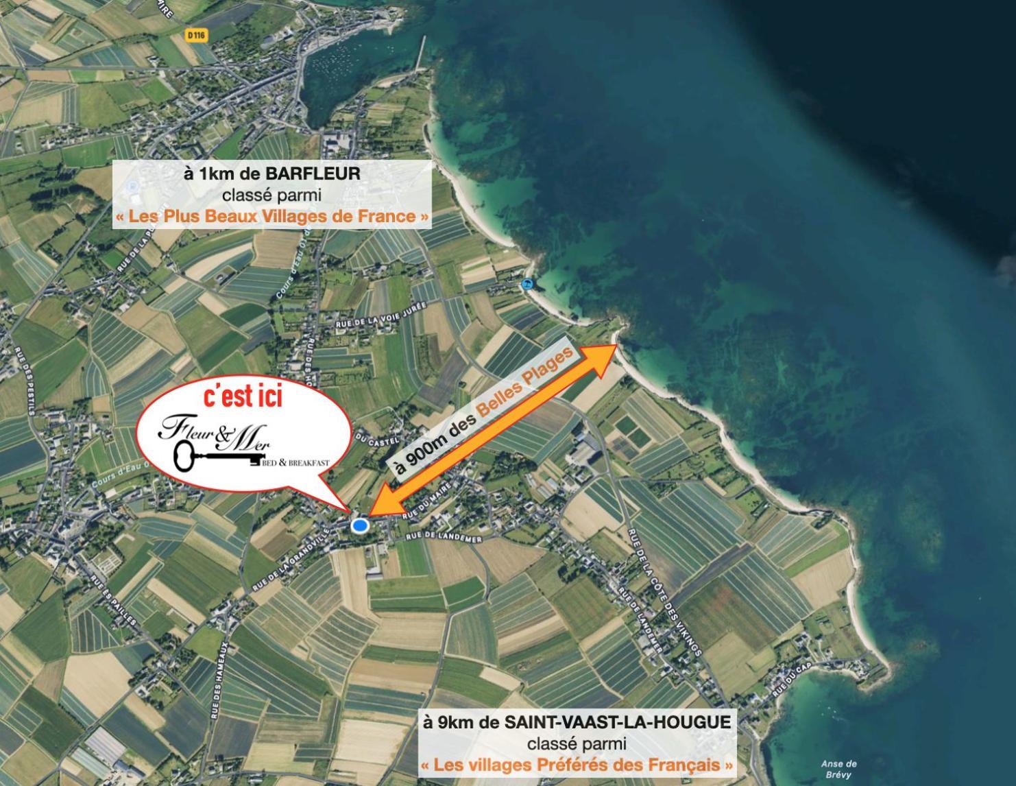 Fleur & Mer Montfarville Εξωτερικό φωτογραφία